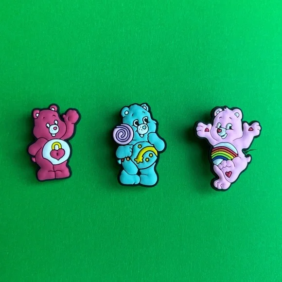 Care Bears Crocs Shoe Charms Set of 9 - jibbitz Charms - Picture 3 of 7